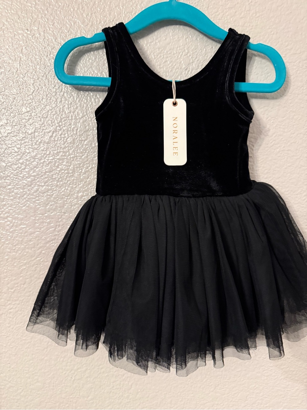 Noralee Black Velvet Tulle Dance Costume for Kids
